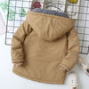 Autumn Winter Children Jacket For Boys Hooded