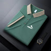 Men's Polo Shirt Golf Casual Short Sleeve Button Down