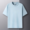 summer high-end short sleeve round neck