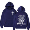 Jesus Died for Me Women’s Cross Hoodie