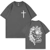 Jesus Lion of Judah Print T-shirt