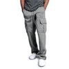 Men's Straight Fit Joggers Sweatpants Multi-Pocket Style