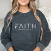 Trendy Faith Sweatshirt Bible Verse Hoodie for Women