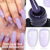 7ML Pink Glitter Quick Extension Gel Nail Polish Gold Foils
