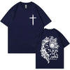 Jesus Lion of Judah Print T-shirt