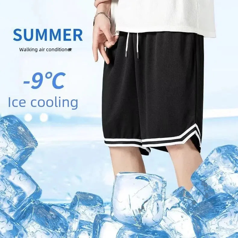 men's running shorts loose and thin super durable beach shorts
