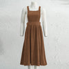 Sleeveless Back Cross Dress