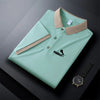 Men's Polo Shirt Golf Casual Short Sleeve Button Down