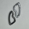 Twisted Metal Carabiner Keychain Multifunctional Mountaineering Car