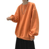 Sweatshirts Casual Fit Hong Kong Style Couple Matching