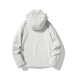 Softshell Hiking Jacket Waterproof Windproof Breathable For Men And