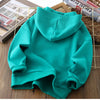 Autumn Children's Boyish Look Hooded Shirt