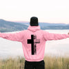 Jesus Cross Christian Back Print Hoodie
