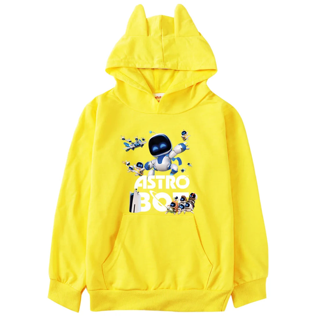 Game ASTRO BOT Hoodie Kids Comic Graphic Sweatshirts