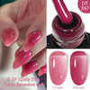 7ML Pink Glitter Quick Extension Gel Nail Polish Gold Foils
