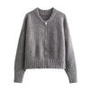 Womens Spring Zipper Sweater Coat