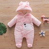 Autumn and Winter New Baby Plush Climbing Clothes