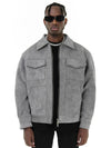 High Street Suede Zipper Jacket