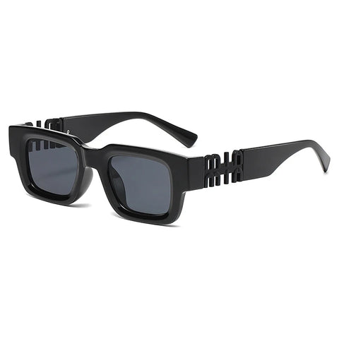 Fashion Rectangle Sunglasses Women Men Punk Glasses Sun Glasses Gradient Eyewear