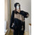 Vintage Distressed Knitted Jumper Gothic Oversized Knitwear Korean