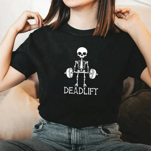 Deadlift Skeleton Women T-Shirt