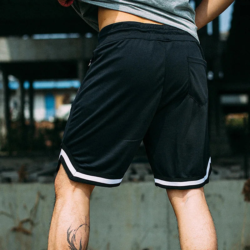 Breathable Shorts Summer Running Training Basketball Mesh