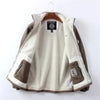 Men's Padded Windproof Large Size Fleece Warm Fashion Casual Jacket