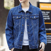 Motorcycle Jeans Mens Denim Jacket Outerwear Coat