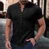Elevate Your Style with King Billion's Premium Men's Linen V-Neck T-Shirt