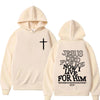 Jesus Died for Me Women’s Cross Hoodie