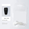 0.4mm-1.5mm Nail Art Beads Steel Ball Metal Micro Caviars Alloy