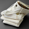 Autumn Winter Casual Men's Straight Leg Pants Soft Corduroy Sweatpants