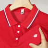 Summer Men’s Polo Shirt Casual Business T-shirt