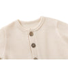 Baby Romper Cotton Solid Soft Infant Jumpsuit With Pocket Girl Boy Long Sleeve Bebe