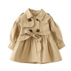 Classic England Style Windbreaker Jacket With Adjustable Waist For