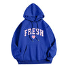 Printed Letter Crew Neck Sweatshirt Fresh Love Hooded Pullover