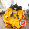 Casual Sweatshirt Kids Warm Thicken Tops Boys