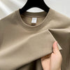 summer high-end short sleeve round neck