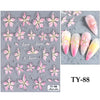 Elegant 3D Sakura Flower Nail Stickers