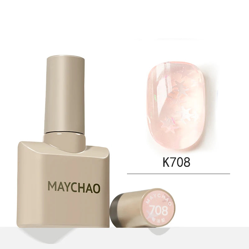 12ml Jelly Gel Nail Polish Semi-permanent Top Coat Soak Off Uv Led