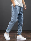 Cargo Jeans Men Streetwear Denim Jogger Pants Harem Jean Trousers