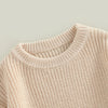 Toddler Baby Round Neck Sweaters Long Sleeve