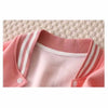 2024 Boys Baseball Jacket Baby Letter Round Collar Coat