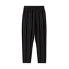 2024 Summer Ice Silk Crop Pants Men's Four sided Elastic Casual
