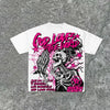 God Loves World Graphic Oversized Y2K Cotton T-Shirt