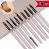 Acrylic Powder Nail Brushes Nail Art 3D Carving Manicure Salon