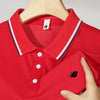 Summer Men’s Polo Shirt Casual Business T-shirt