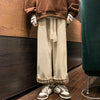 Men's Casual Pants Autumn Winter Warm Straight