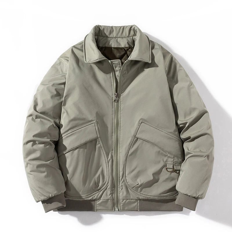 Vintage Military Style Bomber Jacket