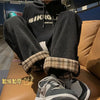 Men's Casual Pants Autumn Winter Warm Straight